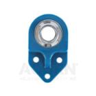 SUCBFB207/FVSL613,  Timken,  Hygenic Blue 3-Bolt flanged with Food Grade Solid Lube