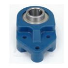 SUCBFBQK206-20/FVSL613,  Timken,  QuiKlean Hygenic Blue 3-Bolt flanged with Food Grade Solid Lube