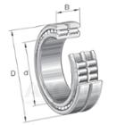 NNCL4830-V,  NKE,  Double Row Cylindrical Roller Bearing