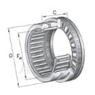 NKXR20-Z-XL,  INA,  Needle roller/axial cylindrical roller bearing