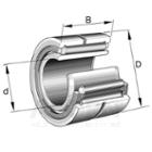 NKIS 17,  INA,  Single row needle roller bearing with machined rings,  with flanges