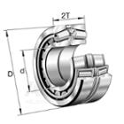 32222-XL-DF-A230-280,  FAG,  Tapered roller bearing set