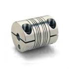 MWC20-6-6-A,  Ruland,  Aluminium clamp style four beam coupling