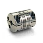 MWC25-7-7-SS,  Ruland,  Stainless steel clamp style four beam coupling