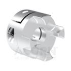 ROTEX® GS 38-2.6-32,  KTR,  Backlash-free jaw coupling hub,  type 2.6 clamping hub,  double slotted with keyway