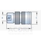 Quick connection coupling, M16x1.5 cone female, 300 MPa