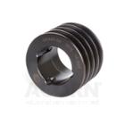 SPA 125/4,  Neutral,  Tapered Bore V-Pulley