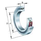 XCS71910-E-T-P4S-UL,  FAG,  Angular contact ball bearing