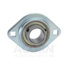 SLFL 17,  RHP,  Self Lube Oval 2-bolt flanged bearing unit